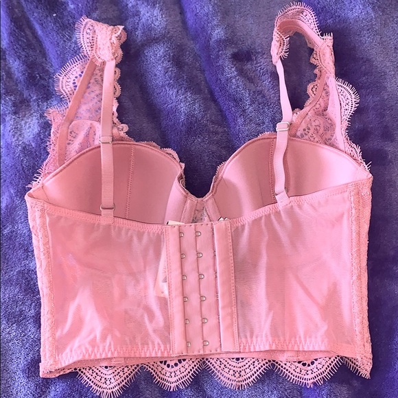 Victoria’s Secret Floral Lace Longline Demi Bra - Picture 7 of 8